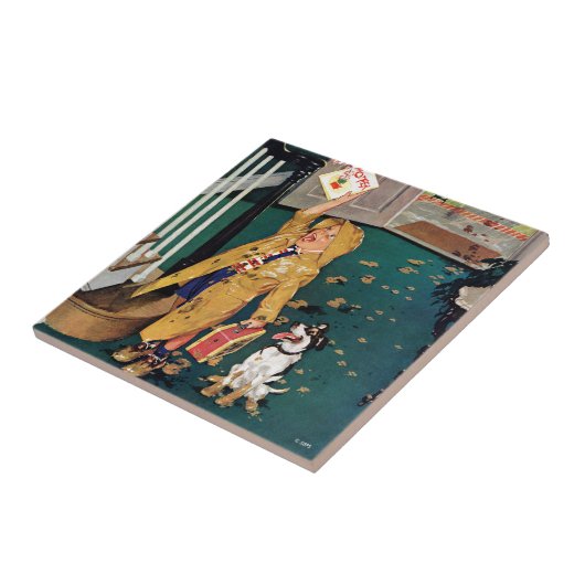 お母様の日 タイル (側面)