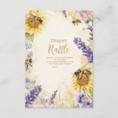 お母素朴さんがおむつ男女兼用ラッフル エンクロージャーカード (正面)