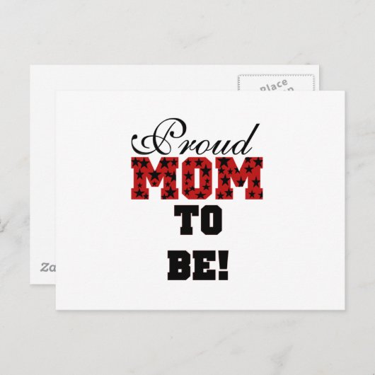 お母誇りを持ったさん星へカスタマイズ-  ポストカード (正面/裏面)