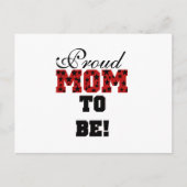 お母誇りを持ったさん星へカスタマイズ-  ポストカード (正面)