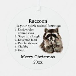 お気おもしろいに入りの動物のクリスマスユーモア メタルオーナメント