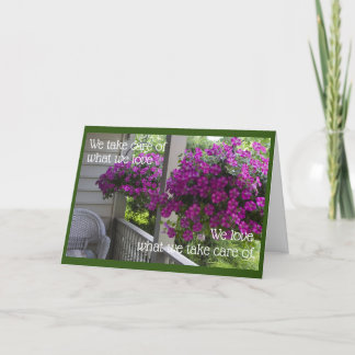 お気つるに入りのバスケット カード