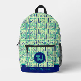 お気にはっきりした入りギフトgroomsmenバックパック子供へ プリントバックパック