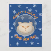お気に入сりクリスマスめでたい新年 シーズンポストカード (正面)