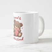 お気に入りと理解 ジャンボコーヒーマグカップ (正面右)