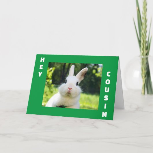 お気に入りのいとこから幸せな一日 シーズンカード (正面)