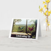 「お気に入りのお前」の記念日の場所 カード (黄色い花)