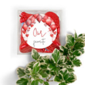 お気に入りのお菓子 ブライダルシャワーのプチギフト ラウンドシール