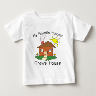 お気に入りのなたまり場のグラムの家 ベビーTシャツ
