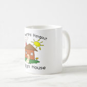 お気に入りのなたまり場のケシの家 コーヒーマグカップ (正面右)