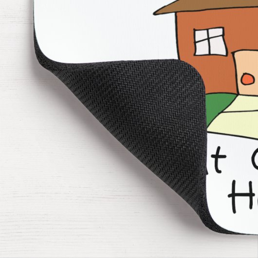 お気に入りのなたまり場の曾祖母の家 マウスパッド (コーナー)