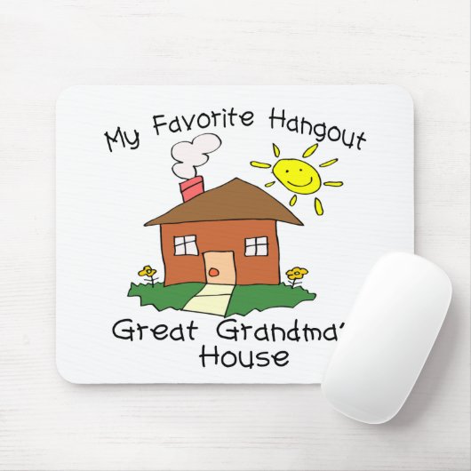 お気に入りのなたまり場の曾祖母の家 マウスパッド (マウス)