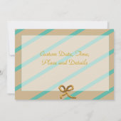 お気に入りのな事のパーティの招待状 招待状 (裏面)