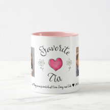 お気に入りのなTia 2の写真のカスタムのマグ