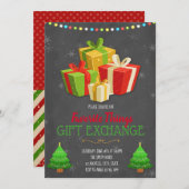 お気に入りのものを交換するパーティーのご招待 招待状 (正面/裏面)