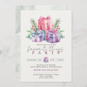 お気に入りのものパーティー招待状 招待状 (正面/裏面)