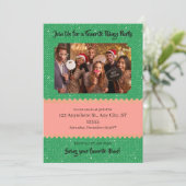 お気に入りのものパーティー カスタム 招待状 (スタンド正面)