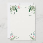 お気に入りのものパーティー ドア リース 招待状 (裏面)