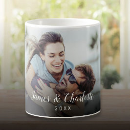 お気に入りのカップル写真スクリプト名 コーヒーマグカップ