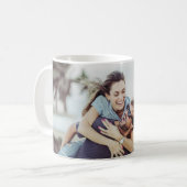 お気に入りのカップル写真 コーヒーマグカップ (正面左)