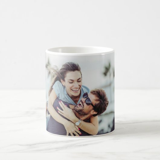 お気に入りのカップル写真 コーヒーマグカップ (中央)
