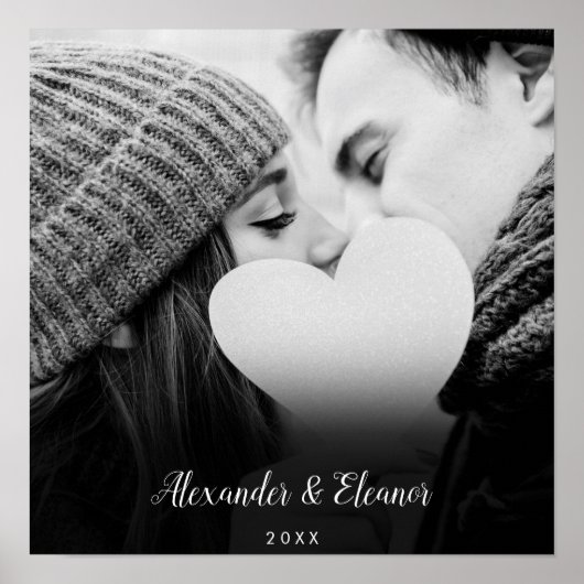 お気に入りのカップル写真 ポスター (正面)