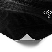 お気に入りのカップル写真 ポスター (角)