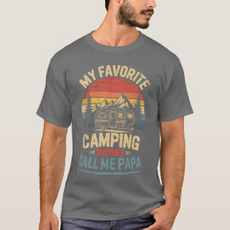 お気に入りのキャンプ仲間は僕をパパと呼ぶ ヴィンテージ F Tシャツ