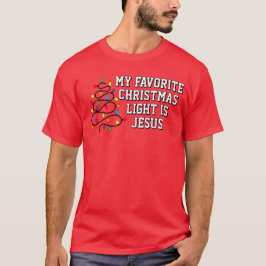 お気に入りのクリスマス ライト Tシャツ