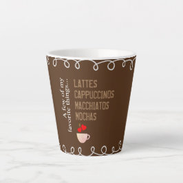 お気に入りのコーヒーマグ カフェラテマグ