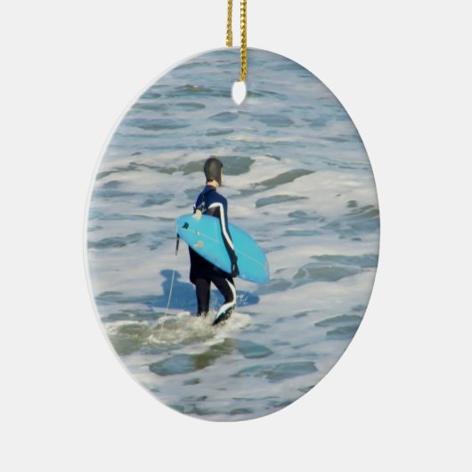 **お気に入りのサーファー** セラミックオーナメント (右)
