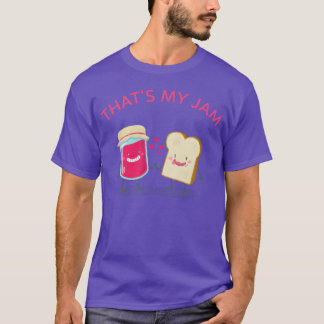 お気に入りのジャム おもしろ フード ジェリー パン ギフト Tシャツ
