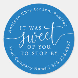 お気に入りのステッカーストップのオープンドハウス ラウンドシール