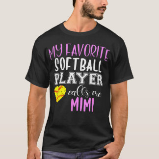 お気に入りのソフトボール選手から私に連絡 Tシャツ
