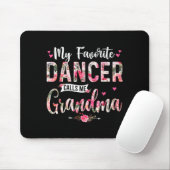 お気に入りのダンサーがおばあちゃんに電話母の日Fav マウスパッド (マウス)