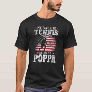 お気に入りのテニス選手がパパと呼んでくれる 父の日ギフト Tシャツ