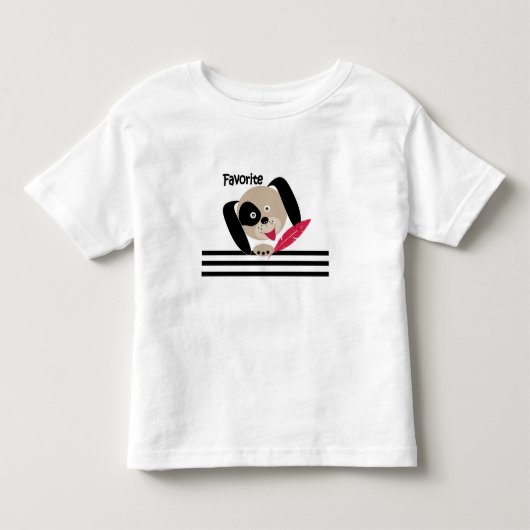 お気に入りのドット トドラーTシャツ (正面)