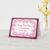 お気に入りのナースハッピーナースデイカスタマイズ可能カード カード (黄色い花)