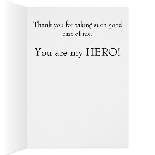 お気に入りのナース気にギバー評価カード (内側 (右))