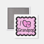 お気に入りのハングアウトグランドポップスハウス マグネット (正面/裏面)