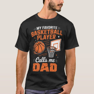 お気に入りのバスケットボール選手が私に電話をかけてくる Tシャツ