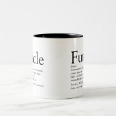 お気に入りのファンクルおじさん 現代の定義 現代 ツートーンマグカップ (中央)