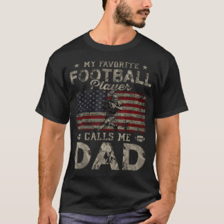 お気に入りのフットボール選手がパパと呼ぶ Tシャツ