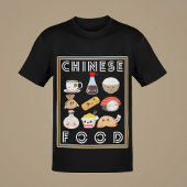 お気に入りのフーズのまわりにザグローブコレクションスタイル Tシャツ