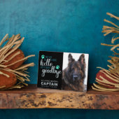 お気に入りのペット犬メモリアル写真キープセイク フォトプラーク (側面)