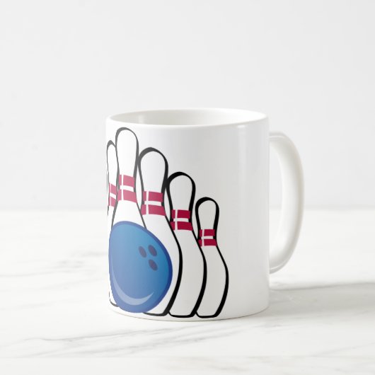 ***お気に入りのボウリングをする人、 クリケットの投手*** コーヒーマグカップ (正面右)