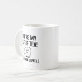 お気に入りのマグカップ 冗談好きな人へのギフト コーヒーマグカップ (正面左)