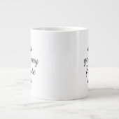 お気に入りのママへの母の日ギフト コーヒー ジャンボコーヒーマグカップ (正面)