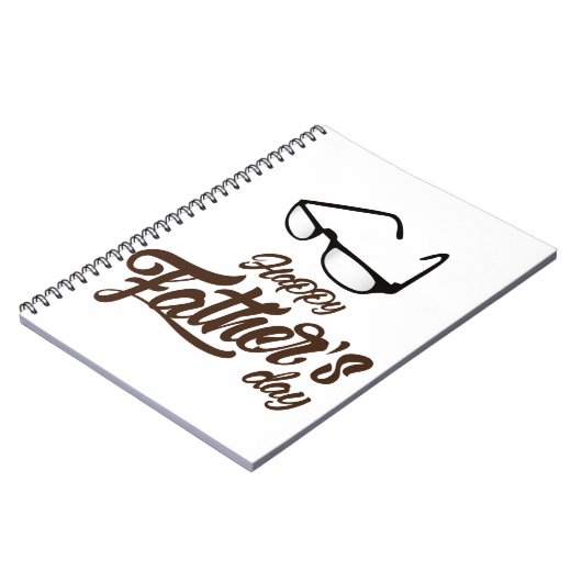 お気に入りのモノクロ写真でカスタマイズされたスパイラルノートブック ノートブック (左側)