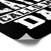 お気に入りのラクロス選手コールズパパファーザーズデイL ポスター (角)